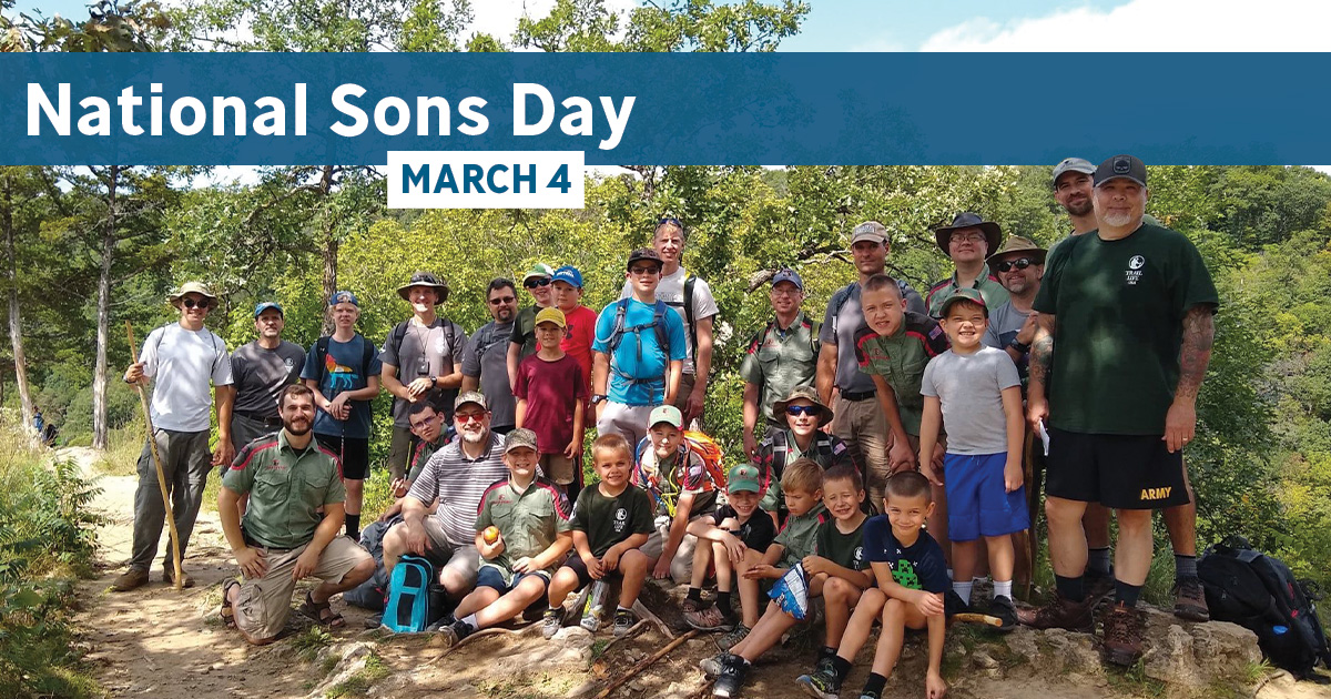 Today is National Sons Day